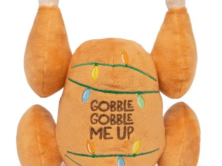 15% OFF: FuzzYard Christmas Gobble Gobble Me Up Turkey Plush Dog Toy Online Sale