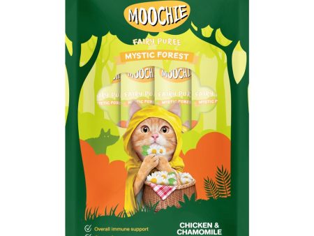 30% OFF: Moochie Fairy Puree Chicken & Chamomile Liquid Cat Treats Supply