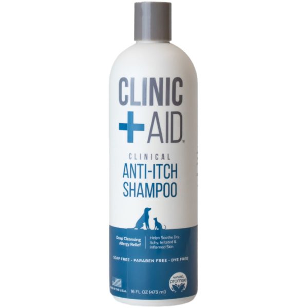 15% OFF: Naturel Promise Clinic + Aid Clinical Anti-Itch Shampoo For Cats & Dogs 16oz Fashion