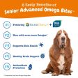 10% OFF: Zesty Paws Senior Advanced Omega Bites Chicken Flavor Dog Supplement Chews 90ct Cheap