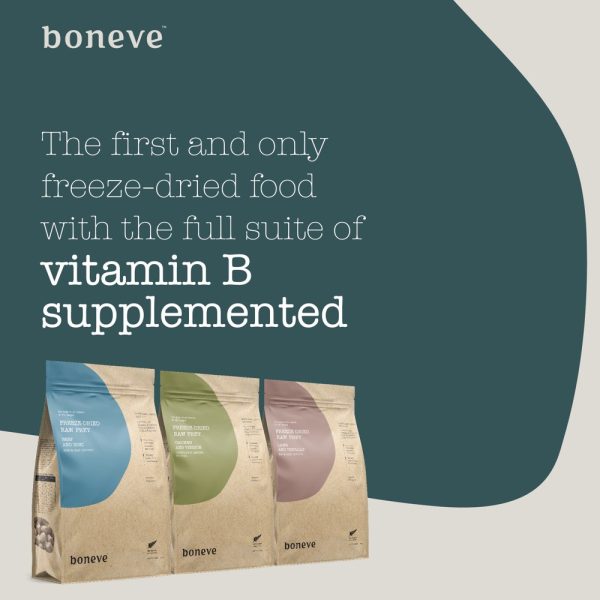 15% OFF: Boneve Chicken & Venison Digestive & Immune Support Grain-Free Freeze-Dried Raw Dog Food Fashion