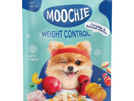 31% OFF: Moochie Weight Control Turkey Grain-Free Adult Pouch Dog Food 85g x 12 Online Sale