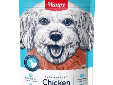 3 FOR $10.50: Wanpy Oven-Roasted Chicken Sausages Dog Treats 100g For Discount