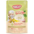 20% OFF: Moochie Creamy Broths With Chicken & Broccoli Grain-Free Pouch Cat Food 40g x 16 on Sale