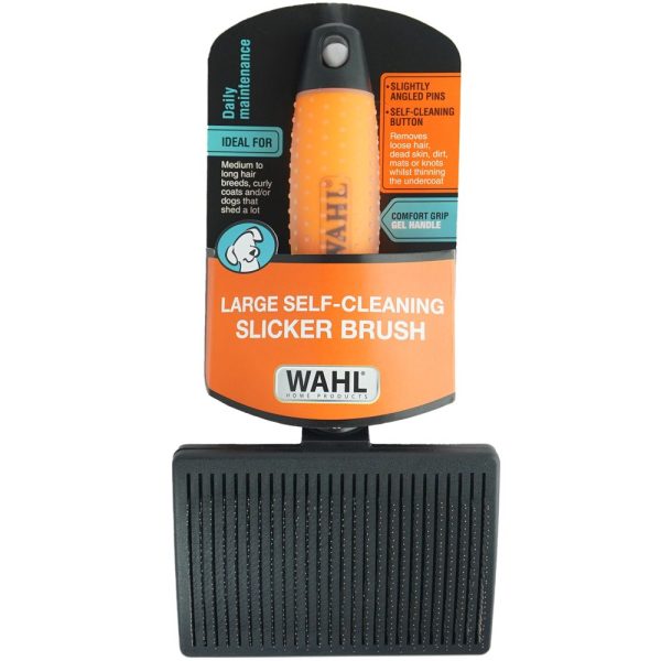 Wahl Self-Cleaning Slicker Brush For Dogs (Large) Hot on Sale