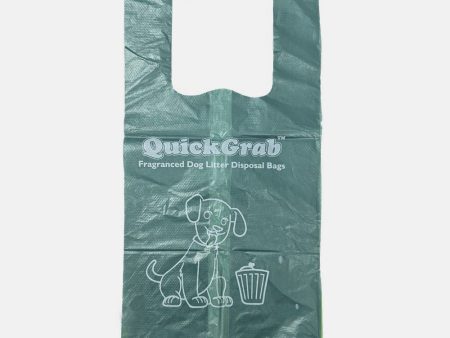 TRIAL SPECIAL (1 per order):  QuickGrab Fragranced Dog Litter Disposal Bags 10ct Supply