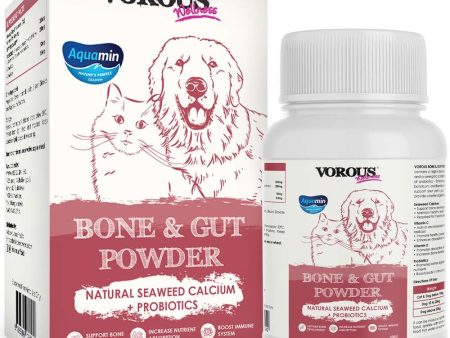 30% OFF: Vorous Bone & Gut Powder Supplement For Cats & Dogs 100g on Sale