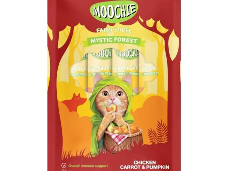 30% OFF: Moochie Fairy Puree Chicken, Carrot & Pumpkin Liquid Cat Treats Online Sale