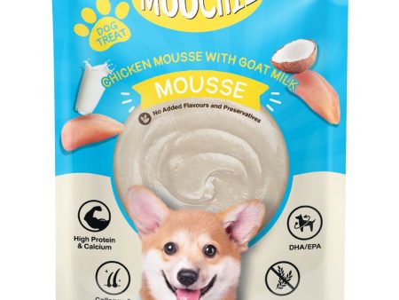 31% OFF: Moochie Chicken Mousse With Goat Milk Grain-Free Liquid Dog Treat 70g For Cheap