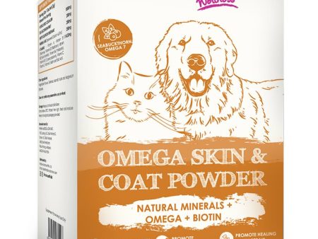 30% OFF: Vorous Omega Skin & Coat Powder Supplement For Cats & Dogs 90g Supply