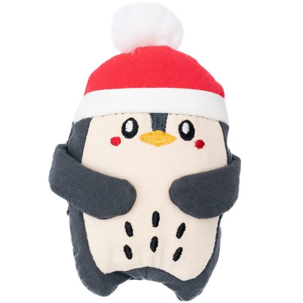 15% OFF: FuzzYard Life Christmas Penguin Plush Cat Toy Online now