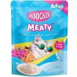 24% OFF: Moochie Meaty Tuna & Chicken Breast Recipe In Jelly Adult Pouch Cat Food 70g x 12 Online