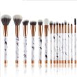 11 sets of marble makeup brush Online now