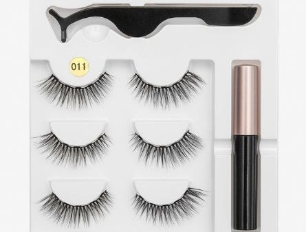 A Pair Of False Eyelashes With Hot on Sale