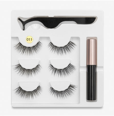 A Pair Of False Eyelashes With Hot on Sale