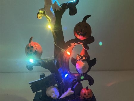 Halloween Pumpkin Tree Colorful Online Hot Sale