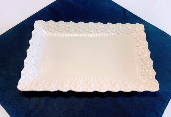 14  Daisy Rectangular Platter Online Hot Sale