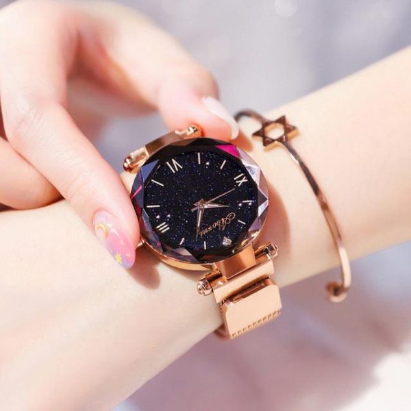 Starry Sky Women s Wristwatch Hot on Sale