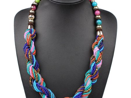 Bohemian Necklace Multicolor Online Hot Sale