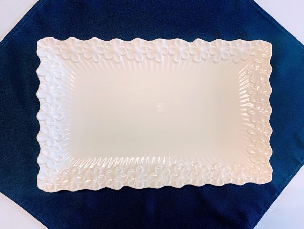 14  Daisy Rectangular Platter Online Hot Sale