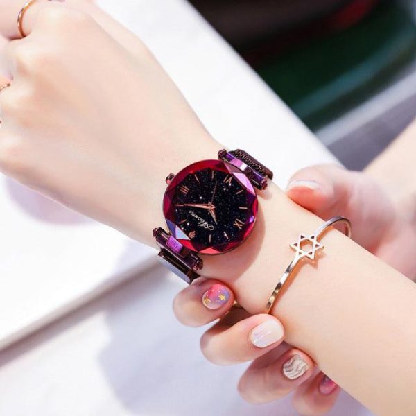 Starry Sky Women s Wristwatch Hot on Sale