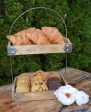 2 Tier Wooden Dessert Stand on Sale