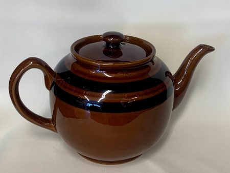 Brown Ceramic Teapot Large Online now