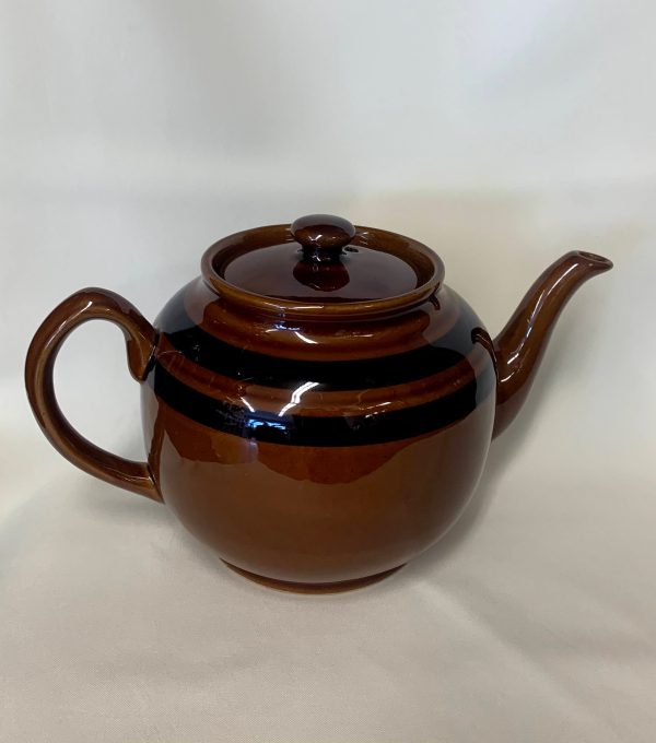 Brown Ceramic Teapot Large Online now