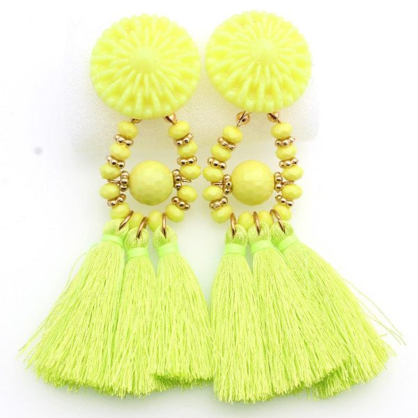 Tassel earrings earrings Cheap