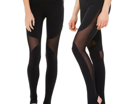 Yoga Wear Trousers Mesh For Sale