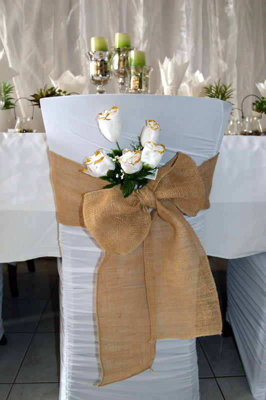 Burlap Sash For Sale