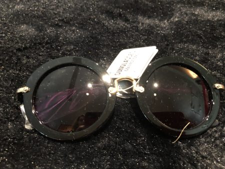 Ladies Black Round Sunglasses For Discount