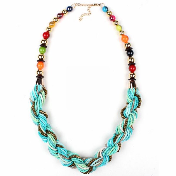 Bohemian Necklace Multicolor Online Hot Sale