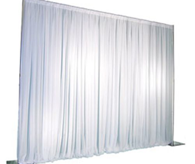 Basic White Backdrop Package Includes White Sheer Curtains Hot on Sale