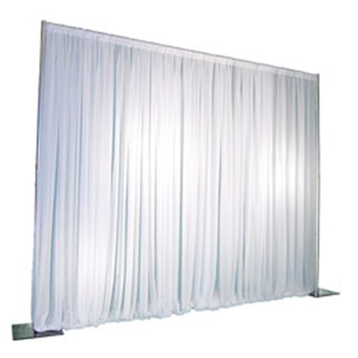 Basic White Backdrop Package Includes White Sheer Curtains Hot on Sale