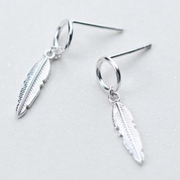 Sweet leaf earrings earrings Hot on Sale