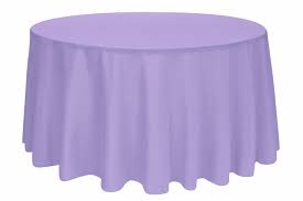 Tablecloth Lilac Round 120  on Sale