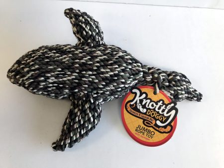 Knotty Doggie Jumbo Duck Rope Toy on Sale