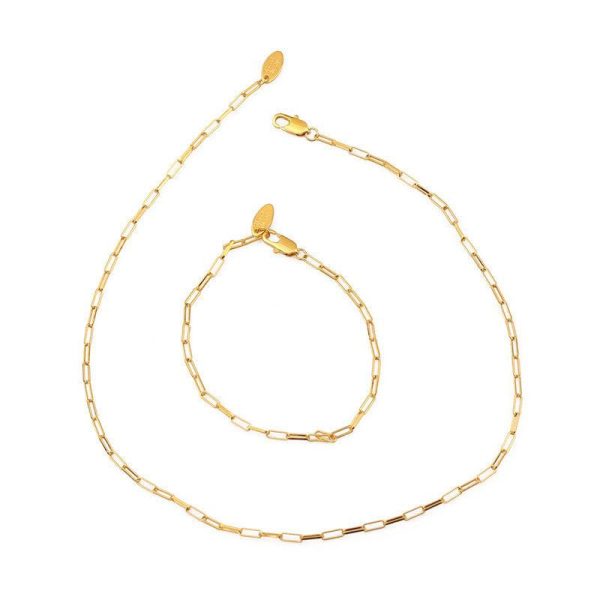 Thin Chain Necklace Simple Online Hot Sale