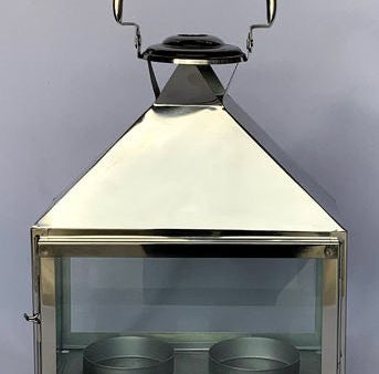 Chrome Rectangular Lantern Cheap