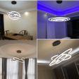 Metal Ring Modern LED Round Online Hot Sale