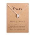 12 Zodiac Sign Necklaces With Online