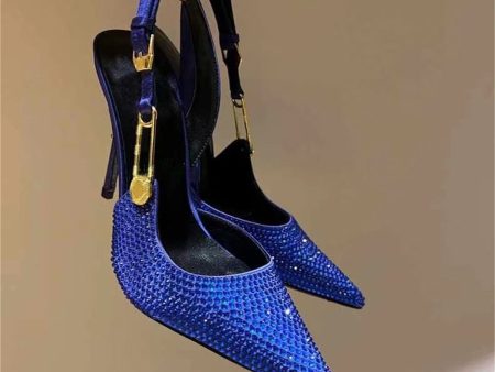 Women s Rhinestone Pointed Toe Online now