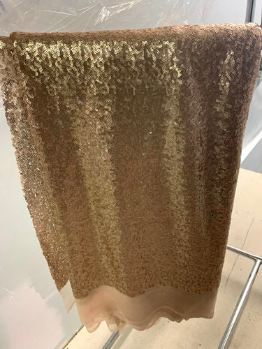 Tablecloth Blush Champagne Sequin Rectangular 90 x132  Online Sale