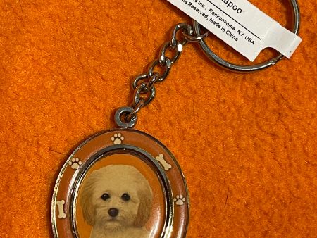 “Cockapoo” Spinning Keychain Discount