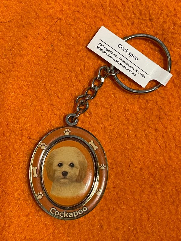 “Cockapoo” Spinning Keychain Discount