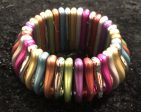 Multi Color Wide Stretch Bracelet Online Sale