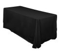 Tablecloth Black Rectangular 90 x156  Online now