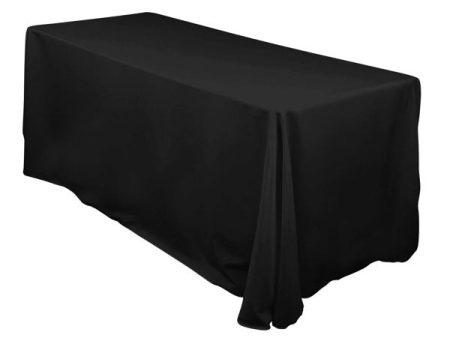 Tablecloth Black Rectangular 90 x156  Online now