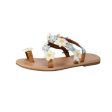 Toe Ring Sandals Flat Flower Online